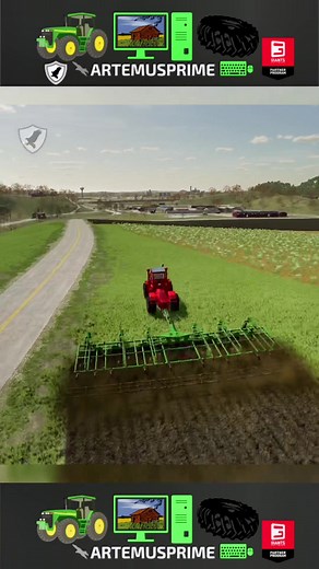 Field Merging and Plowing in Farming Simulator 22