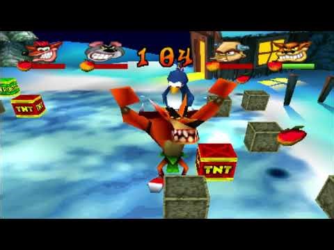 Crash Bash - Snow Bash (PS1) #ps1classic #crashbash