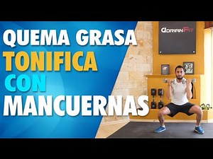 Baja de Peso con Mancuernas | Quema grasa y tonifica