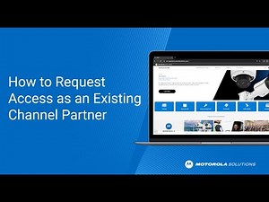 How to Request Access as an Existing Channel Partner