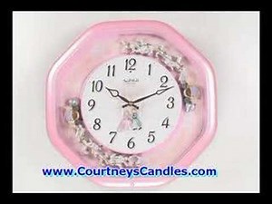 Bedtime Pink Rhythm Small World Clock