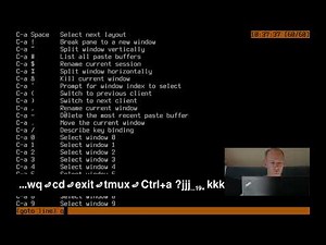 Tmux Cheat Sheet