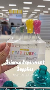 Heyyyyy Friends 🩵 We found some science experiments supplies at Target ! #scienceathome #scienceforkids #scienceexperimentsforkids #scienceexperiment #testtube #flask #preschoolactivities #preschoolathome #homeschoolpreschool #toddlerlearning # | Cynthia Gutierrez