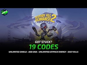 DESTROY ALL HUMANS! 2 - REPROBED Cheats: Add DNA, Unlimited Shield, Stealth, ... | Trainer by PLITCH