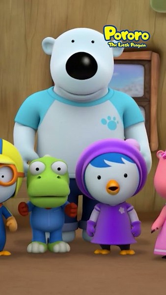 🤩Harry : Happy vs 😱Robot : Ran Out | Pororo Short Movie #pororo #shorts