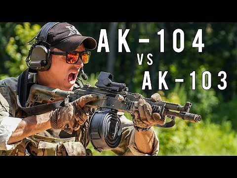 AK-103 vs AK-104: What Is the Best AK in 7.62x39??
