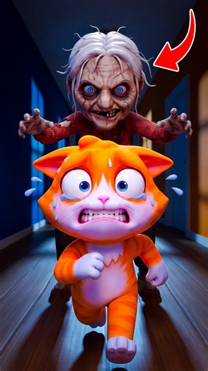 CAN YOU SURVIVE CURSED GRANNY?! 🙀#iamcat