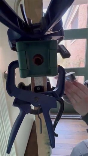 Cutting Wood Door to fit Ultraloq PIN code and fingerprint lock - Door Jig Setup to cut lock