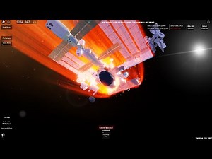 Forcing an ISS deorbit - Roblox Space Sailors