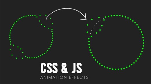 使用CSS和JavaScript创建的动画效果 | 源码下载
