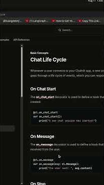 How to handle messages in chainlit | cl.on_message
