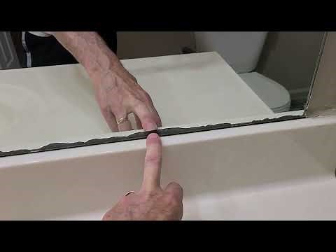 How To Fix Mirror Desilvering, Black Edges or Mirror Rot, with Simple Black Electrical Tape