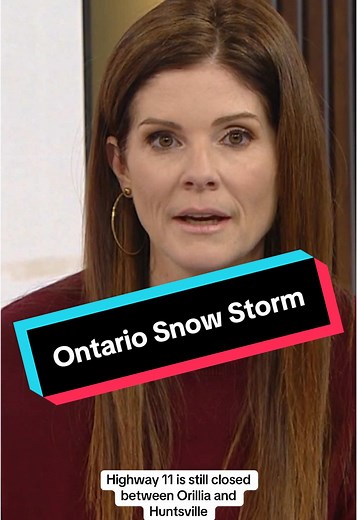 Ontario's Highway 11 Closed After Heavy Snowstorm