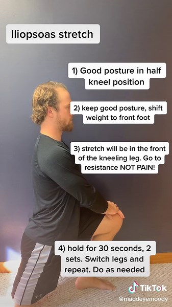Back pain relief!! One of the most important stretches for back pain! #fyp #back #pain #fix #PT
