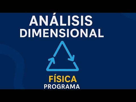 Semana 3 (Análisis dimensional) Física programa del diploma