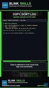 Generate Strong Passwords with PowerShell #Shorts