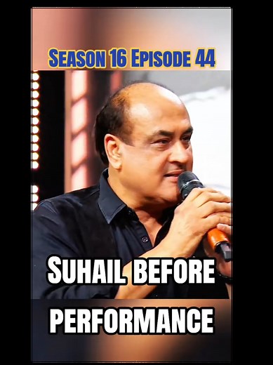 Suhail Pre-Performance Moments