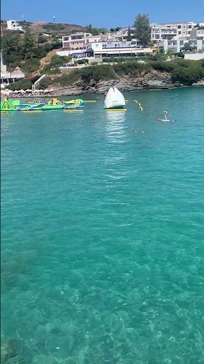 BALI beach from above, Greece, Crete