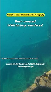 An Encounter Spanning 80 Years - CHASING UNDERWATER DRONE