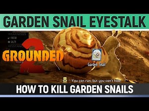 Grounded 2 - Garden Snail Eyestalk - How to Kill Garden Snails - Where & How to Get