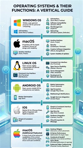 The Ultimate Guide to Operating Systems (Functions Explained) 🚀