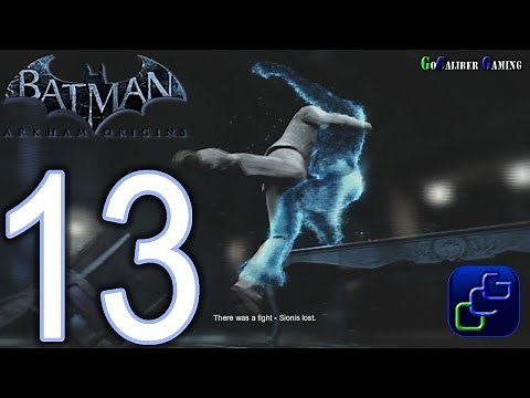 BATMAN: Arkham Origins Walkthrough - Part 13 - Uplink the National Criminal Database to Batcomputer