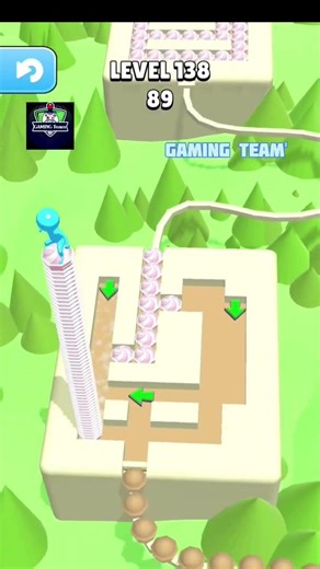 Stacky Dash Level 138 Gameplay