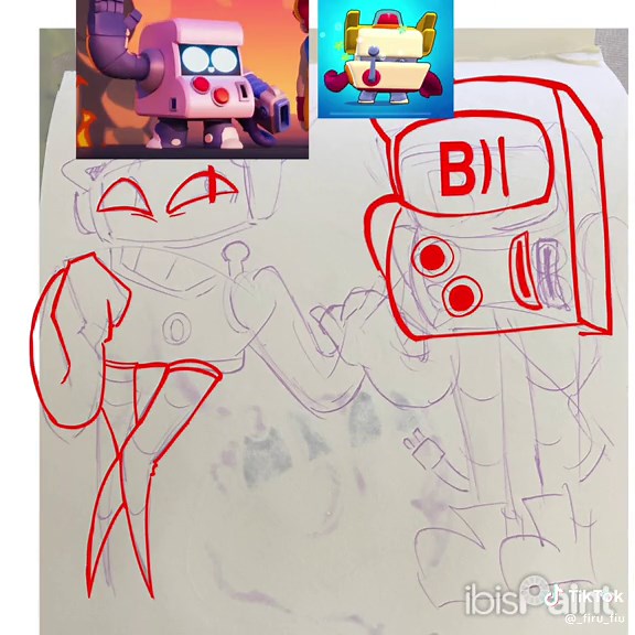 8-bit x R-t Brawl Stars Fanart Showcase