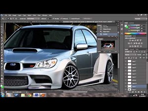 Subaru Impreza WRX STi 2006 Virtual Tuning Photoshop