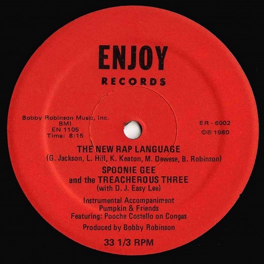Spoonie Gee and The Treacherous Three - The New Rap Language / Love Rap