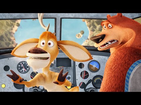 Boog And Friends Try To ESCAPE By Plane | Open Season: Scared Silly