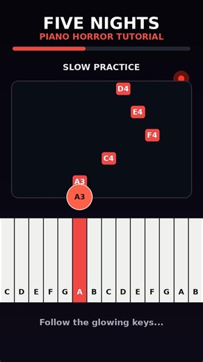 Five Nights at Freddy's Piano Tutorial 🎹