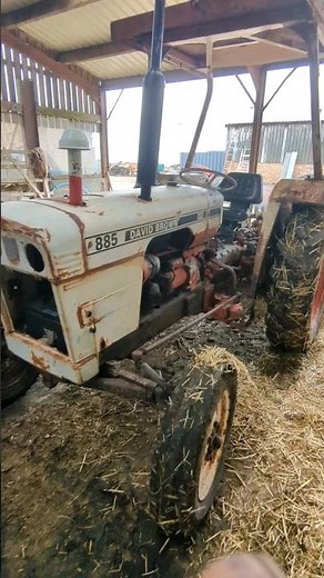 Walk around our tractor- David brown 885 ‪@villagefarmuk‬ #farming #tractor #agriculture