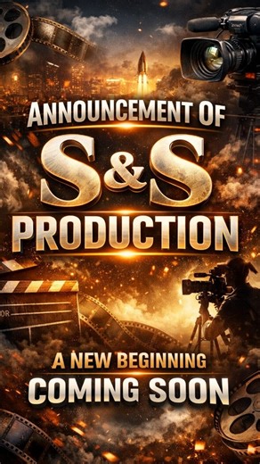 S & S Production 📽🔥 on Instagram: "📽 Announcement of S & S Production 📽 . . . #SSProduction #NewBeginning #ProductionHouse #CreativeJourney #VideoAnnouncement CinematicVibes 🎬✨"