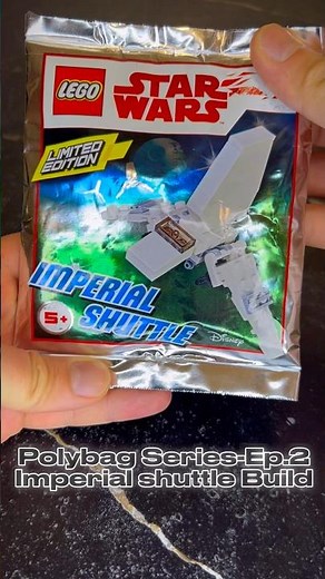 Episode II Imperial Shuttle | LEGO Star Wars Polybag Build #lego