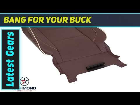 Richmond Auto Upholstery Silverado Seat Cover: Amazing Upgrade!