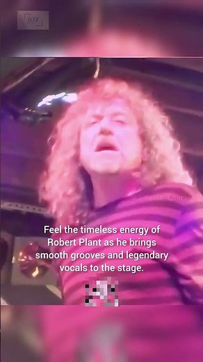 Robert Plant’s Chill & Groovy Stage Vibes ✨🎤 | A Rock Legend Forever