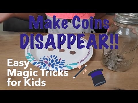 Disappearing Coins | Easy Magic Tricks for Kids