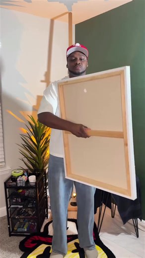 If this is your vibe, welcome 🤩 #acrylicpainting #paintingcanvas #art