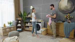 Let's make washing more fun with Haier front load washing machine! Experience hassle free washing while caring for your most loved clothes! #HaierPhWasher | Haier
