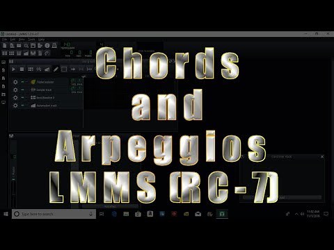 Chords and Arpeggios in LMMS 1.2.0 (RC-7)