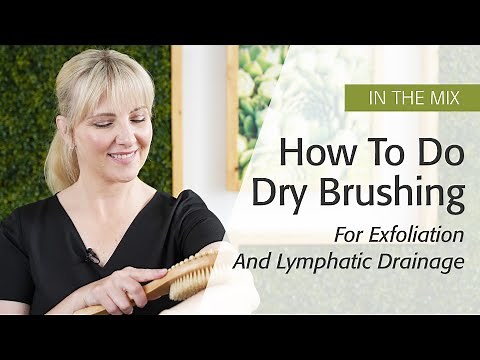 Benefits Of Dry Brushing For Exfoliation And Lymphatic Drainage | Eminence Organics