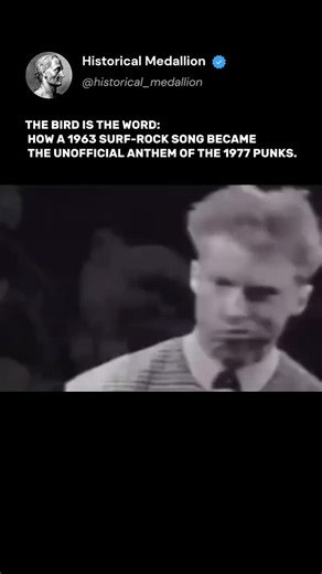 Historical Medallion🎖️ on Instagram: "The year is 1963. The scene is dominated by smooth pop and complex rock 'n' roll arrangements. Then, from Minnesota, The Trashmen appear with the single "Surfin' Bird." This is not a song in the classical sense. It's three minutes of chaos built on two primitive riffs borrowed from R&B groups The Rivingtons and an utterly insane lyric that boils down to the hysterical shout, "The bird is the word!" It was pure, unfiltered sonic explosion, devoid of any soph