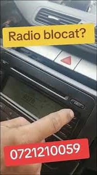 Cum să Deblochezi Radio Auto: Coduri Audi, Seat, Skoda, VW, Ford, Renault – Tutorial Complet!