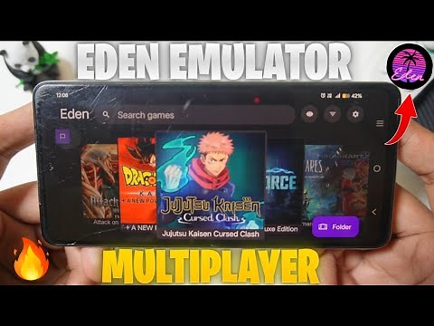 🎮Eden Emulator V3 Complete Setup! | Multiplayer Mode UNLOCKED! - Nintendo Switch Emulator android 🔥