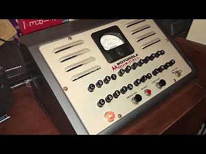 Motorola QUiK-CALL T1251B Selective Signaling Paging Encoder Console [VINTAGE][RARE]