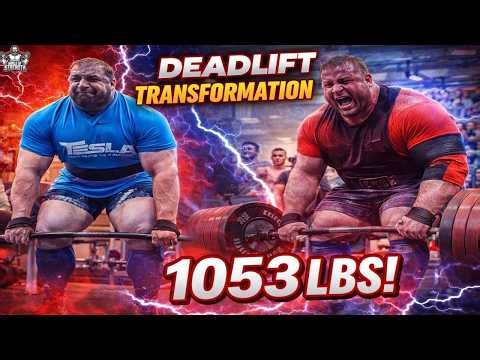 This Iranian Strongman’s Deadlift Transformation Is Unreal