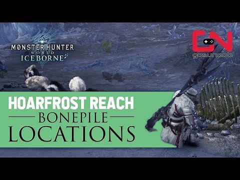 MHW Iceborne - Thick Bone, Frozen Bone, and Dragonbone Artifact Locations - Speed Farm