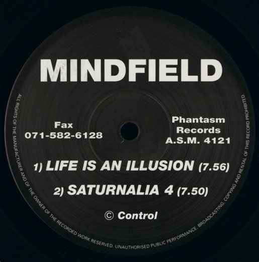 Mindfield - Life Is An Illusion E.P.