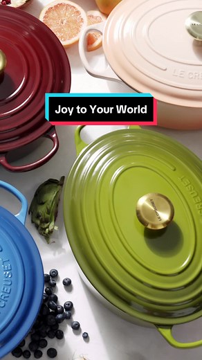 Brighten Your Kitchen with Le Creuset Colors